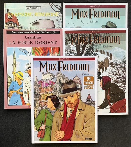 Max Fridman, les aventures de # 0 - Collection complète T1 à 5 en EO