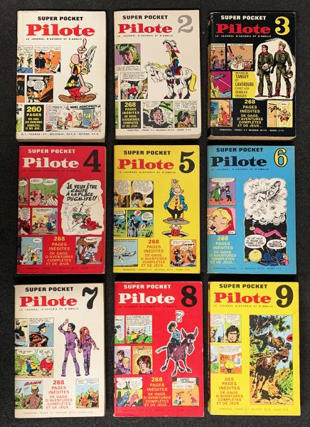 Pilote pocket # 0 - Collection complète 1 à 9