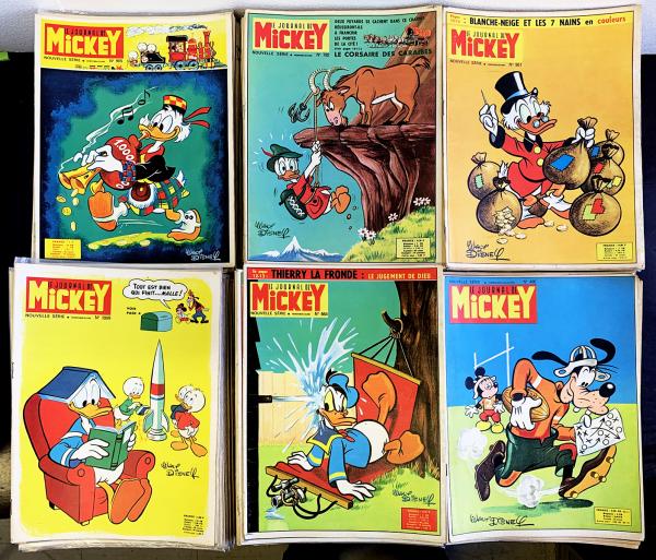 Le journal de Mickey (2ème série) # 0 - 1ère période n°466 à 1102 - complet !