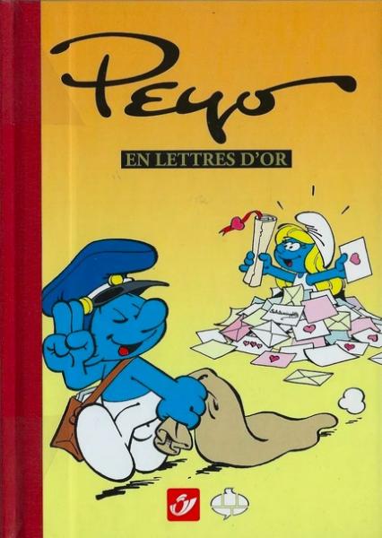 Les schtroumpfs (divers) # 0 - Peyo en lettres d'or - TT 850 ex.