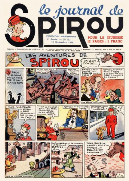 Spirou (journal) # 38 - Un bon conseil