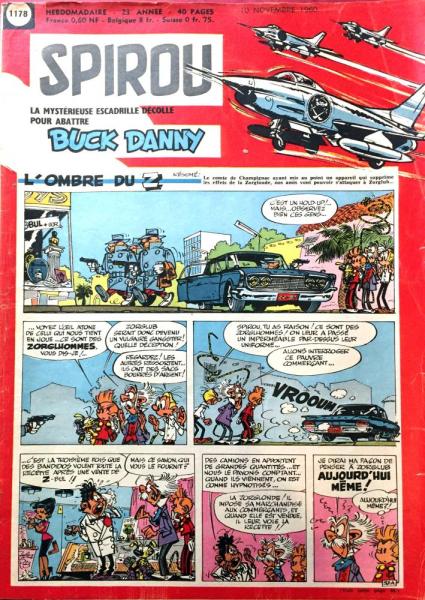 Spirou (journal) # 1178 - Avec mini-récit #41 - les allumettes rouges