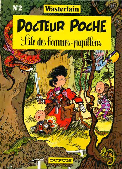 Docteur Poche # 2 - L'Île des hommes-papillons