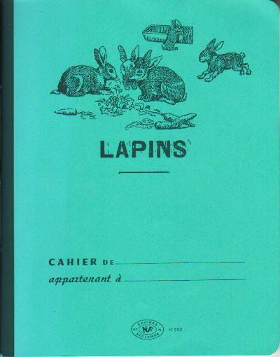 Lapins - album offert aux adhérents de l'Association