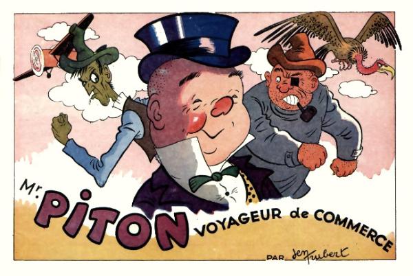 Les Albums de la bonne équipe # 13 - Mr. Piton voyageur de commerce