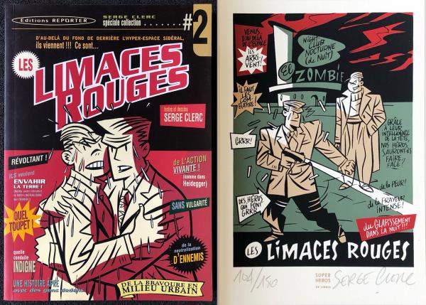 Phil perfect # 9 - Les Limaces rouges + ex libris Super héros