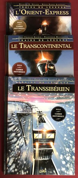 Trains de légende # 0 - Série complète - 3 tomes en EO